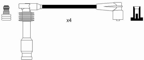 NGK Zündleitungssatz