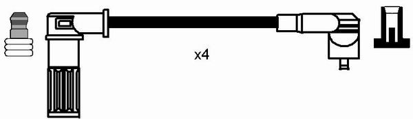 NGK Zündleitungssatz