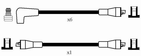NGK Zündleitungssatz
