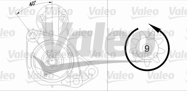 VALEO Starter