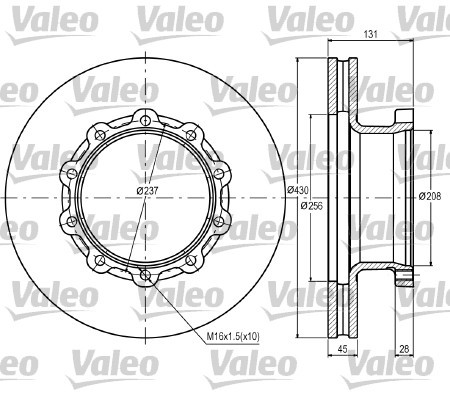 VALEO Bremsscheibe