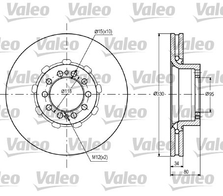 VALEO Bremsscheibe