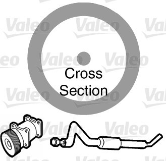 VALEO Dichtung, Kühlmittelrohrleitung
