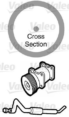 VALEO Dichtung, Kühlmittelrohrleitung