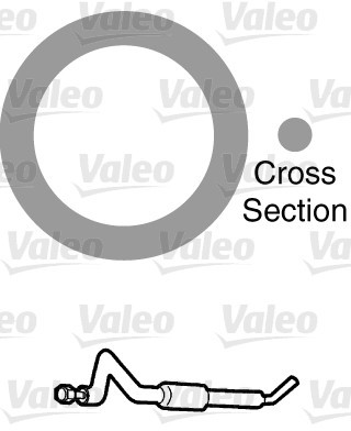 VALEO Dichtung, Kühlmittelrohrleitung VALEO Dichtung, Kühlmittelrohrleitung