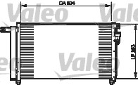 VALEO Kondensator, Klimaanlage