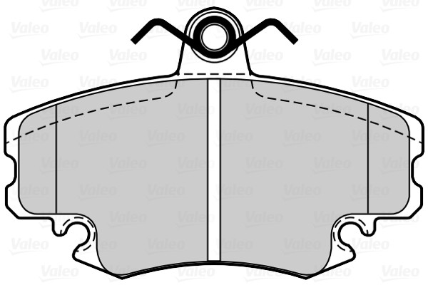 VALEO Bremsbelagsatz, Scheibenbremse