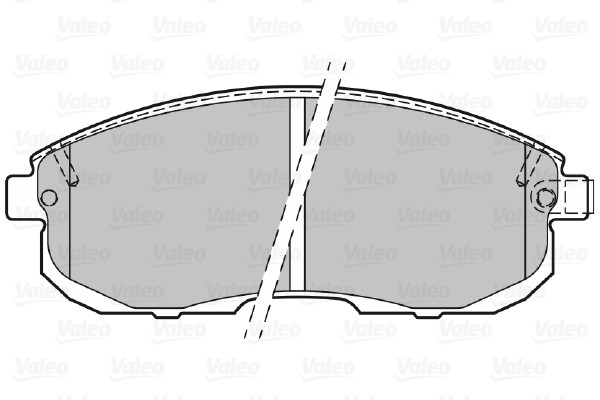 VALEO Bremsbelagsatz, Scheibenbremse
