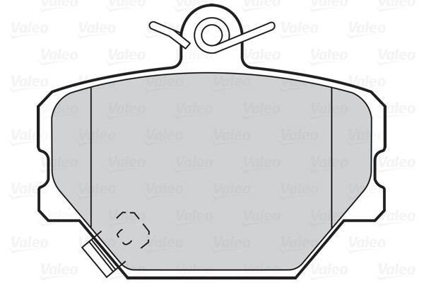 VALEO Bremsbelagsatz, Scheibenbremse