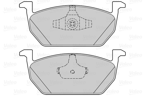 VALEO Bremsbelagsatz, Scheibenbremse