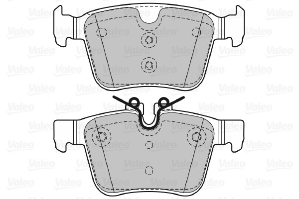 VALEO Bremsbelagsatz, Scheibenbremse