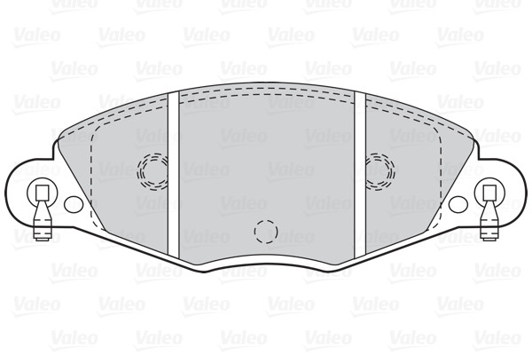 VALEO Bremsbelagsatz, Scheibenbremse