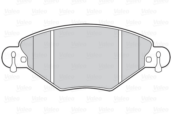 VALEO Bremsbelagsatz, Scheibenbremse