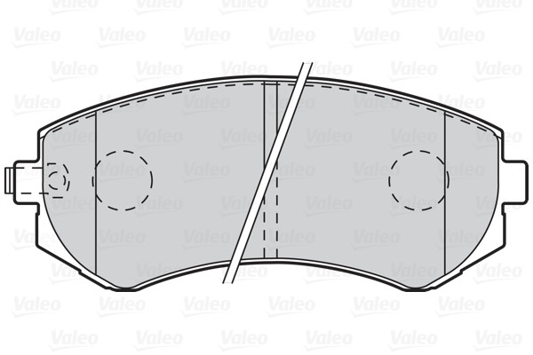 VALEO Bremsbelagsatz, Scheibenbremse