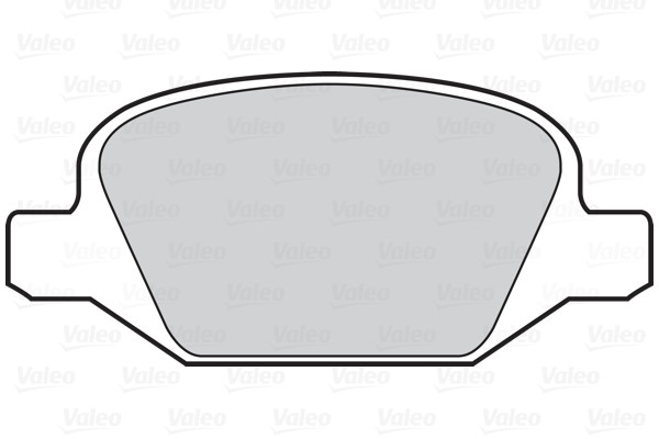 VALEO Bremsbelagsatz, Scheibenbremse
