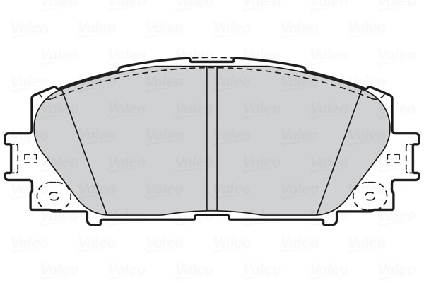 VALEO Bremsbelagsatz, Scheibenbremse
