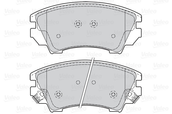 VALEO Bremsbelagsatz, Scheibenbremse