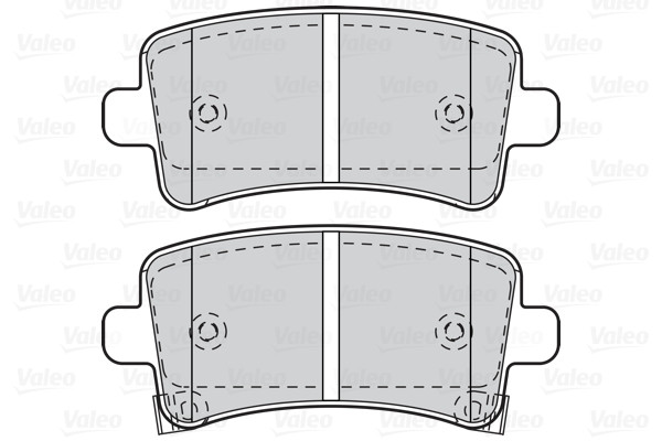 VALEO Bremsbelagsatz, Scheibenbremse
