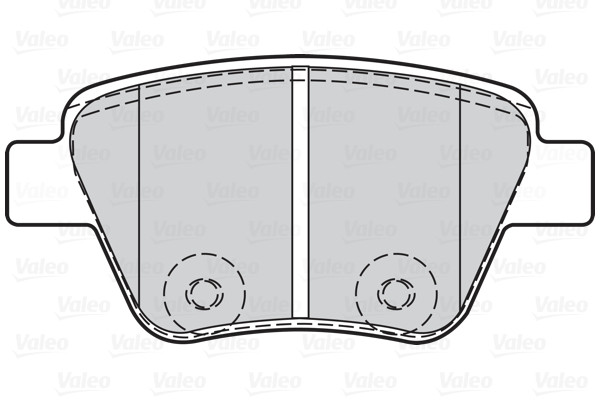 VALEO Bremsbelagsatz, Scheibenbremse