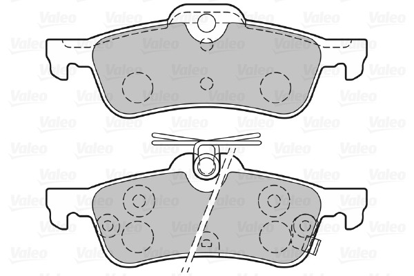 VALEO Bremsbelagsatz, Scheibenbremse