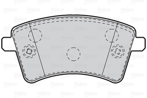 VALEO Bremsbelagsatz, Scheibenbremse