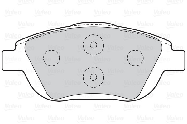 VALEO Bremsbelagsatz, Scheibenbremse