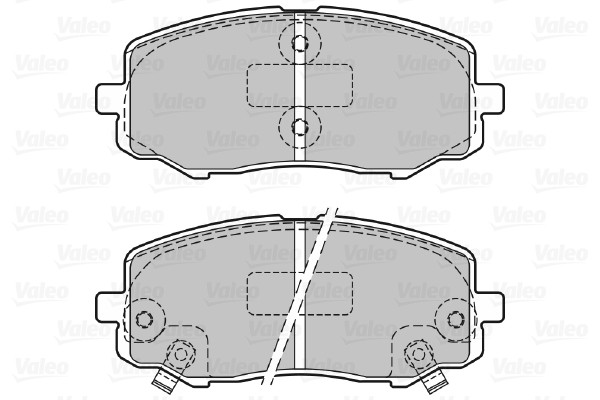 VALEO Bremsbelagsatz, Scheibenbremse