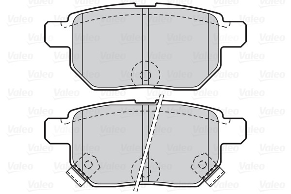 VALEO Bremsbelagsatz, Scheibenbremse