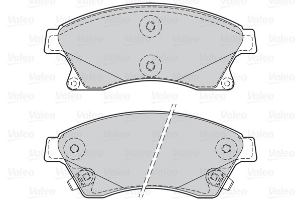 VALEO Bremsbelagsatz, Scheibenbremse