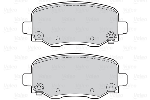 VALEO Bremsbelagsatz, Scheibenbremse