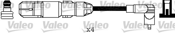 VALEO Zündleitungssatz