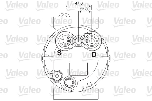 VALEO Kompressor, Klimaanlage