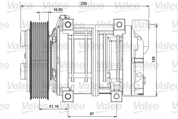VALEO Kompressor, Klimaanlage