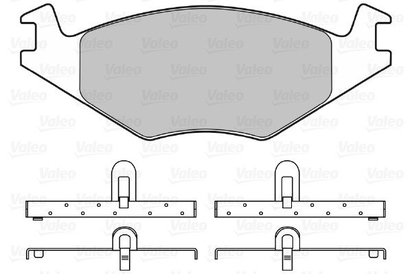VALEO Bremsbelagsatz, Scheibenbremse