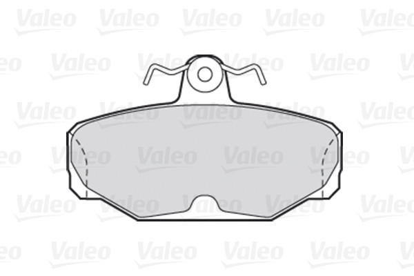 VALEO Bremsbelagsatz, Scheibenbremse