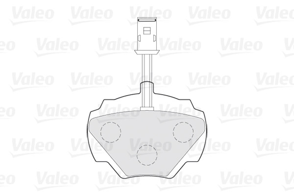 VALEO Bremsbelagsatz, Scheibenbremse