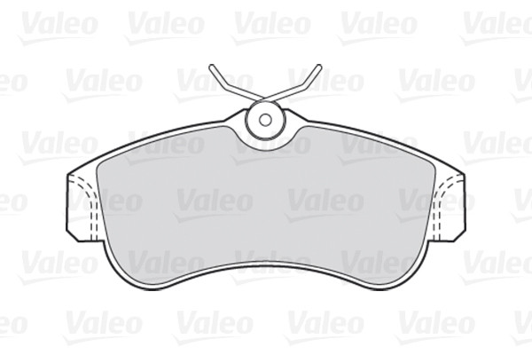 VALEO Bremsbelagsatz, Scheibenbremse