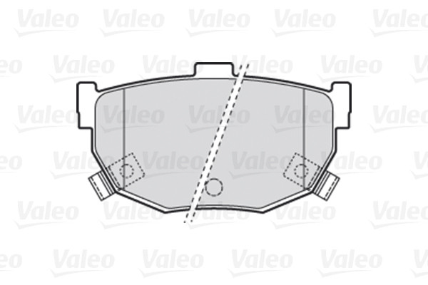 VALEO Bremsbelagsatz, Scheibenbremse
