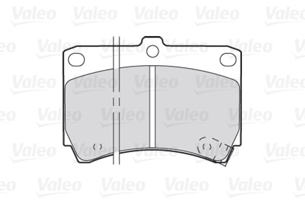 VALEO Bremsbelagsatz, Scheibenbremse