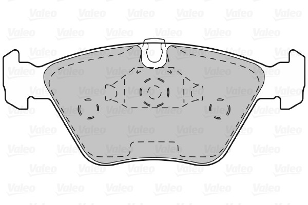 VALEO Bremsbelagsatz, Scheibenbremse