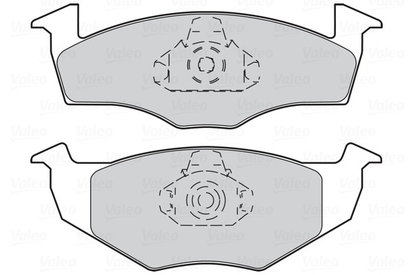 VALEO Bremsbelagsatz, Scheibenbremse