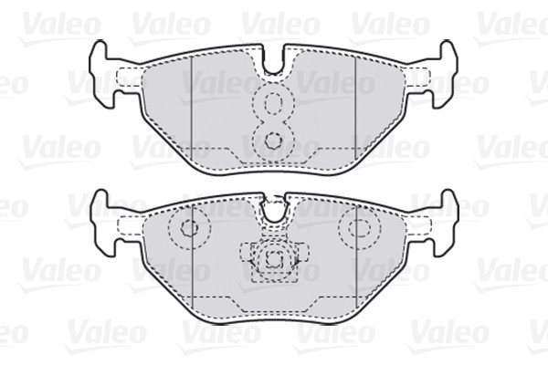 VALEO Bremsbelagsatz, Scheibenbremse