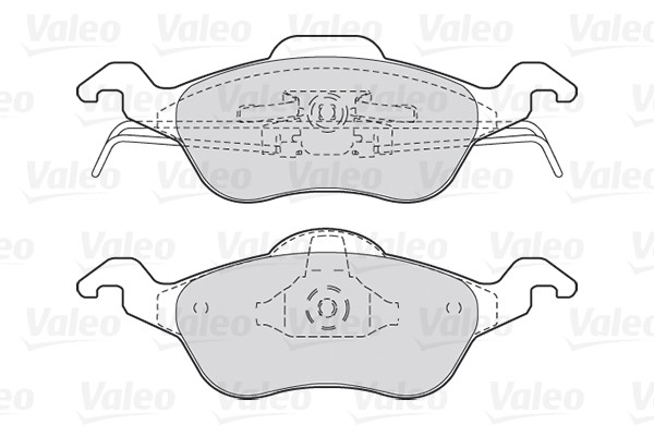 VALEO Bremsbelagsatz, Scheibenbremse