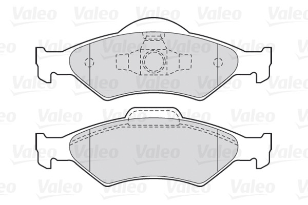 VALEO Bremsbelagsatz, Scheibenbremse