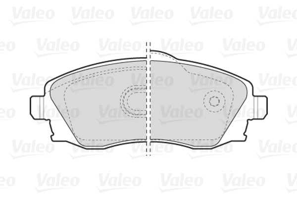 VALEO Bremsbelagsatz, Scheibenbremse