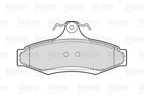 VALEO Bremsbelagsatz, Scheibenbremse