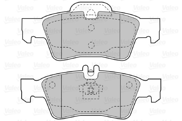 VALEO Bremsbelagsatz, Scheibenbremse
