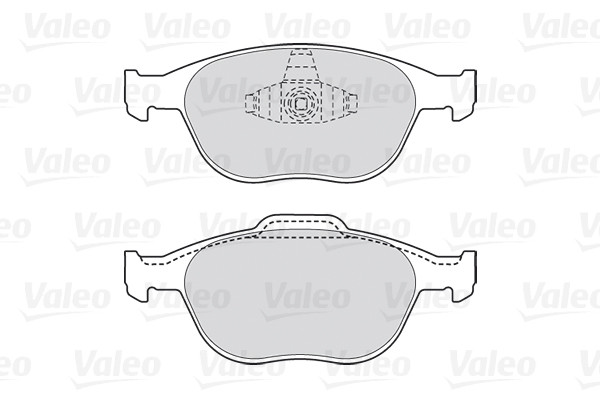 VALEO Bremsbelagsatz, Scheibenbremse
