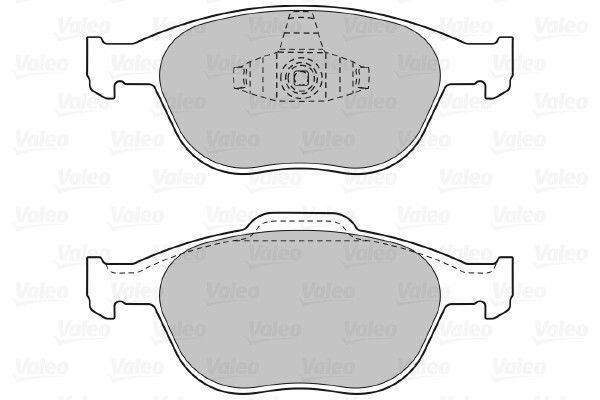 VALEO Bremsbelagsatz, Scheibenbremse