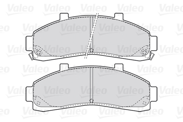 VALEO Bremsbelagsatz, Scheibenbremse